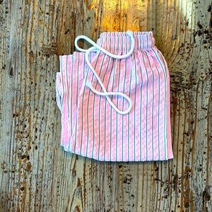 NWOT adorable pink and green PJ bottoms